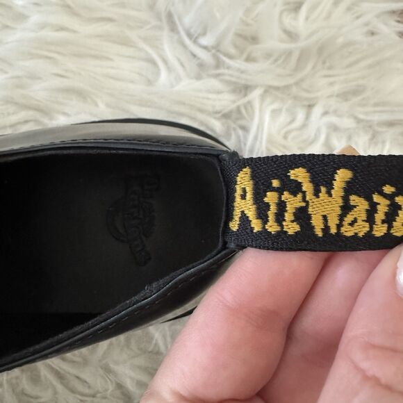 Dr Doc Martens Holly Platform Shoes Black Leather Oxfords Women's Size 10 US - Picture 9 of 9